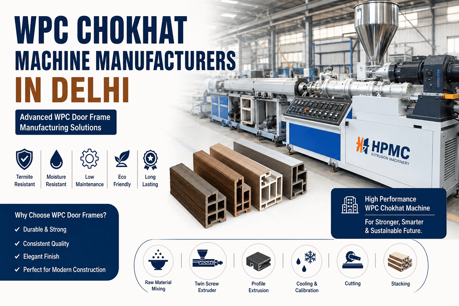 WPC Chokhat Machine Manufacturers in Delhi