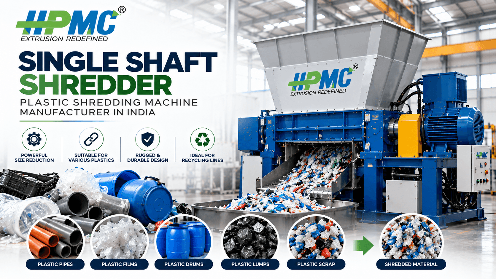 Single Shaft Shredder